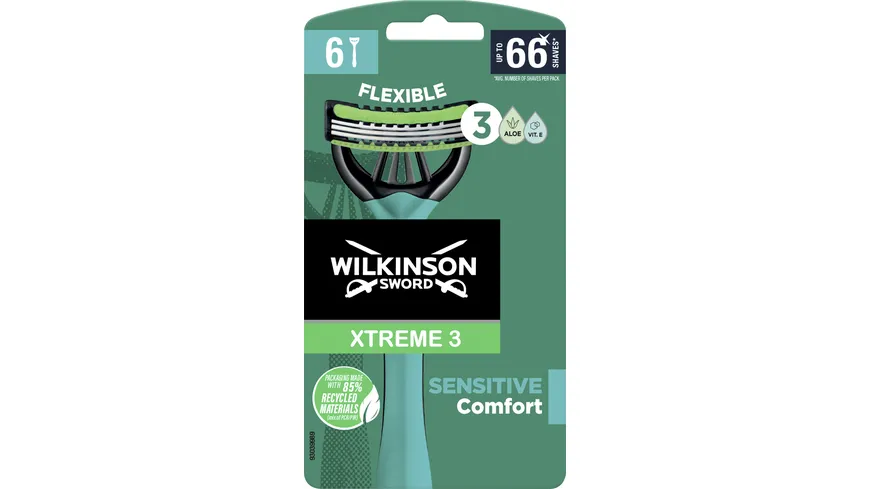 WILKINSON SWORD Xtreme 3 Sensitive Einwegrasierer