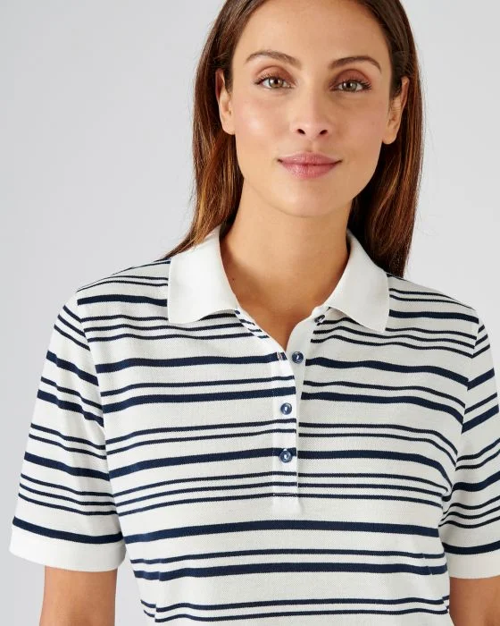 Polo maille piquée