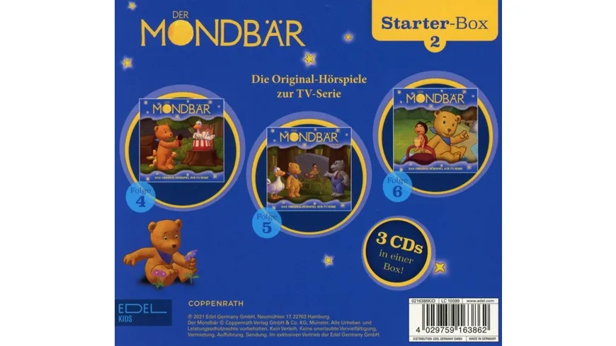 Starter-Box(2)-Folge 4-6 Mondbär