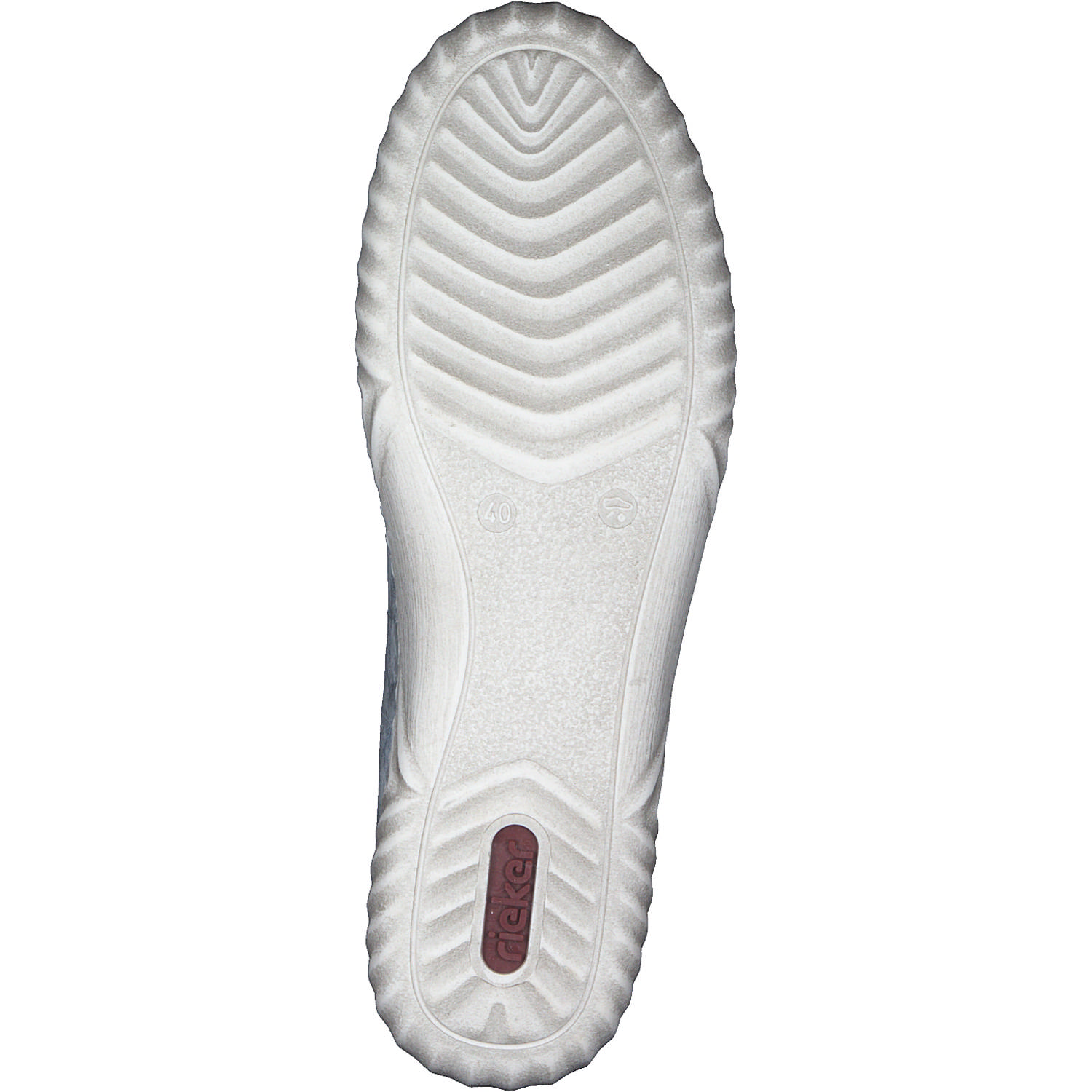 Rieker N0963, Schnürschuhe, Damen, adria/heaven/adria/silverflowe