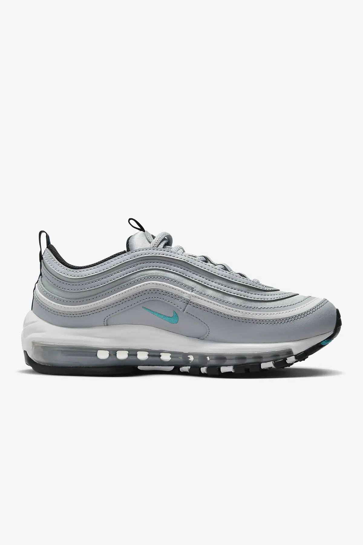 Nike  W Nike Air Max 97 Se Wolf Grau/Weiß/Schwarz/Blaugrün Nebula Sneaker Für Frauen / Mädchen