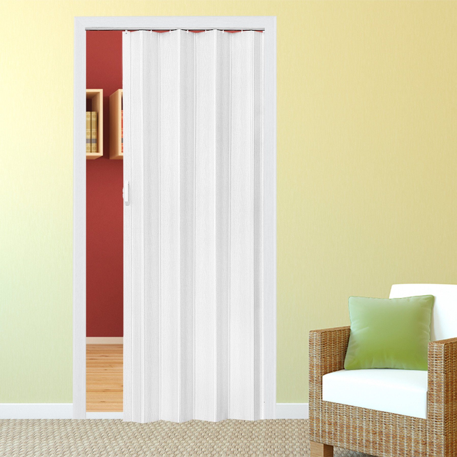 tectake Zimmertür Falttür 203 x 80 cm