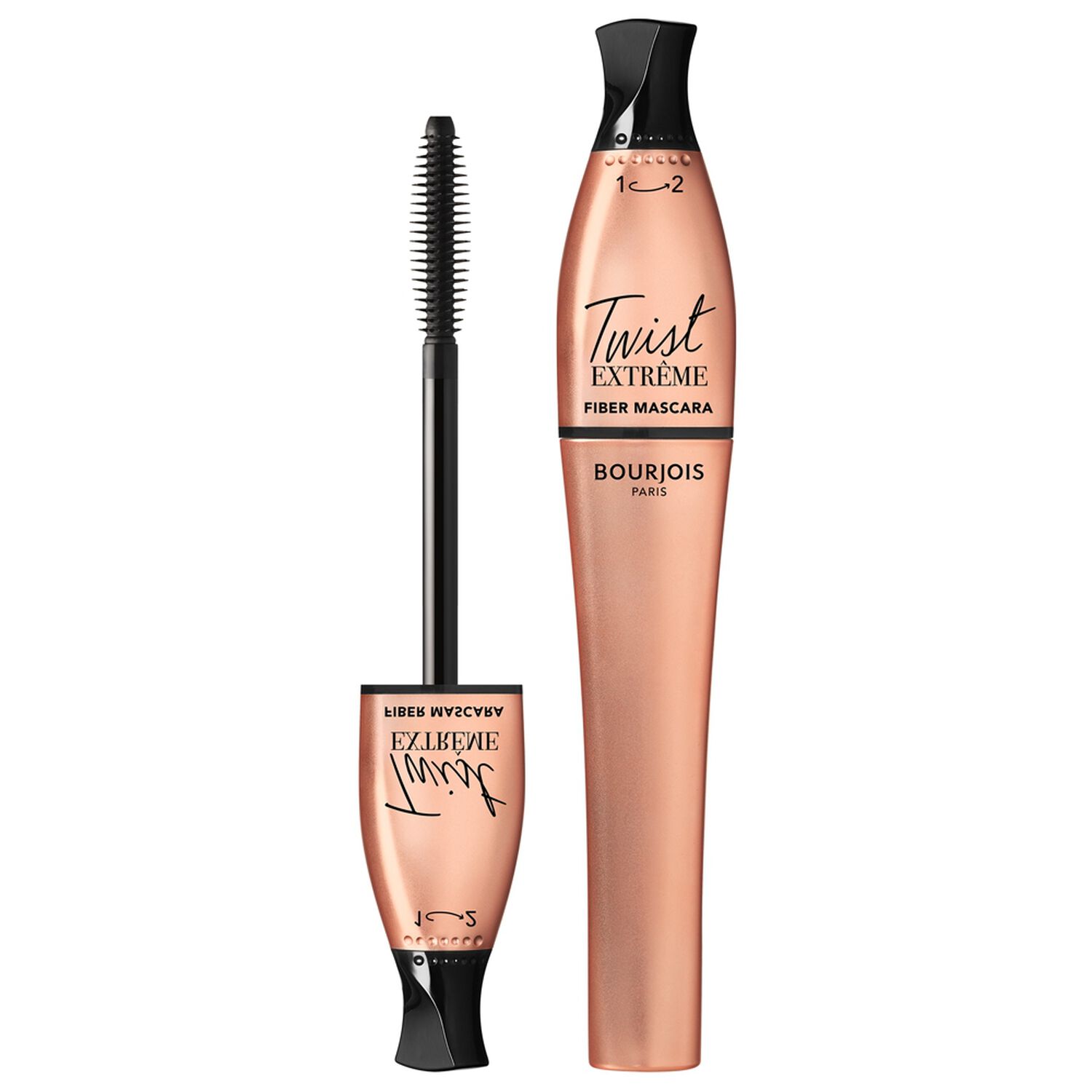 Bourjois Twist Up The Volume Mascara 24 Black Extreme Fiber