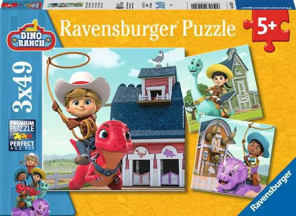 Kinderpuzzle ab 5 Jahren - Jon, Min und Miguel - 49 Teile