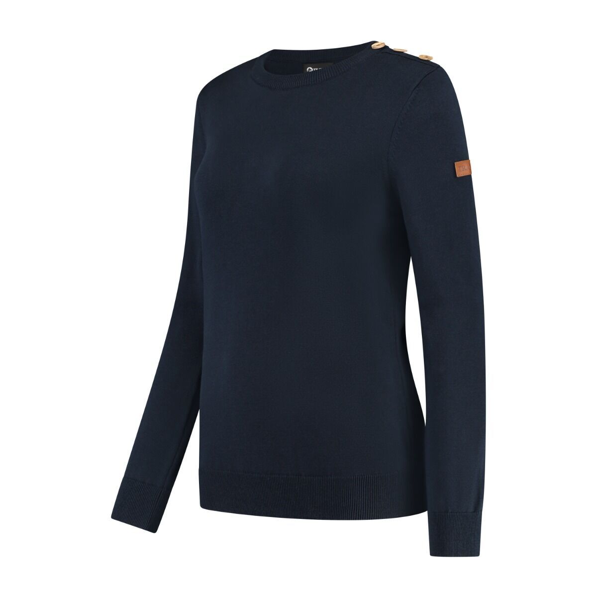 Travelin' Vadstena Dark Blue Damen Pullover