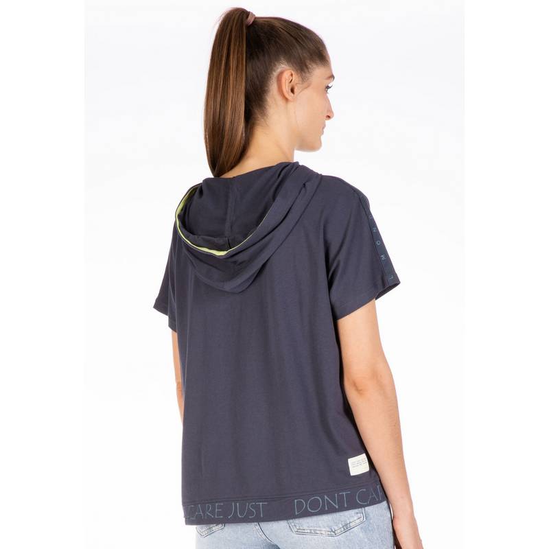 Viertelmond KAPUZENSHIRT Bonny - T-Shirt T-Shirt Damen