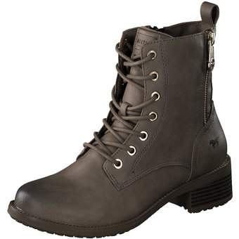 Mustang Schnürstiefelette in braun
