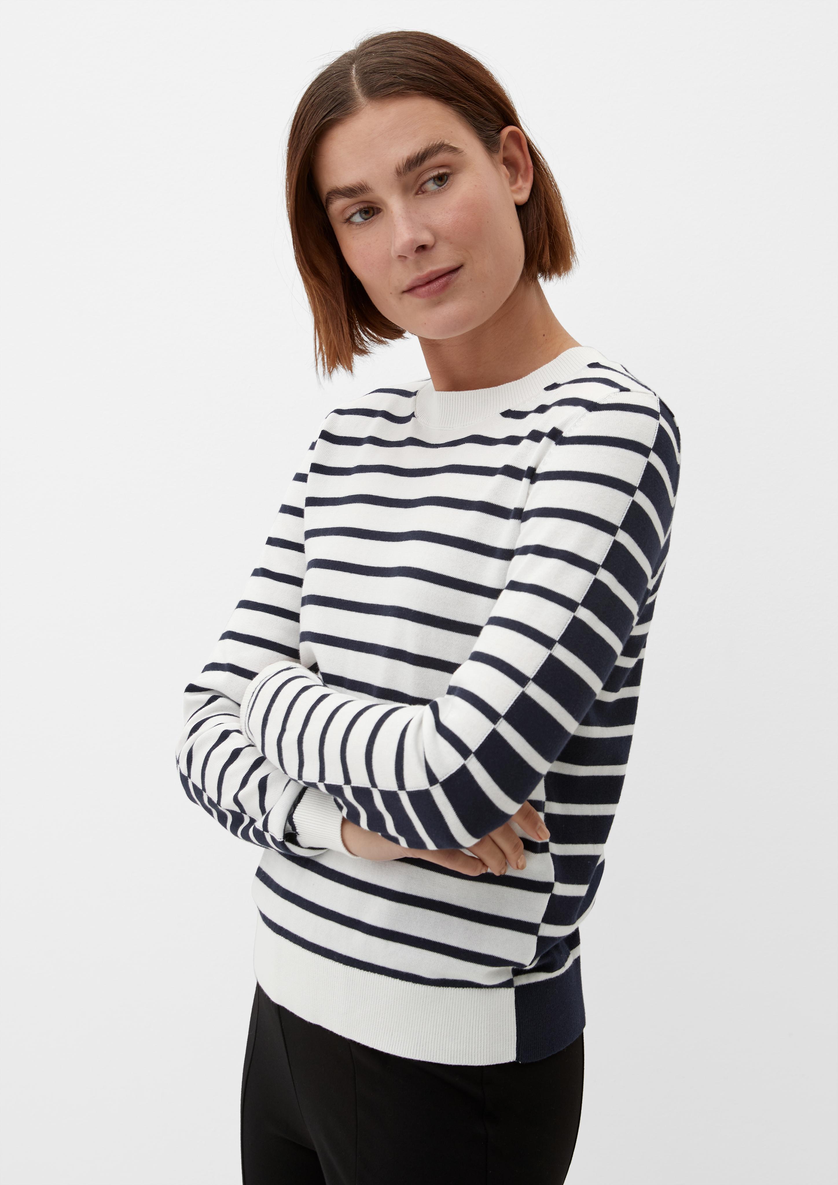 Feinstrickpullover aus Baumwolle  2129903-59G2