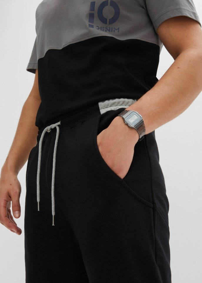 Sweat-Long-Shorts mit reyceltem Polyester