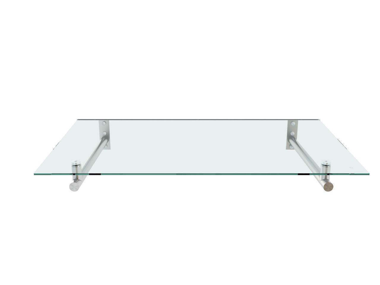 Better Home Edelstahlvordach mit Sicherheitsglas /Überdachung/Vordächer/Türvordach HD 120 cm