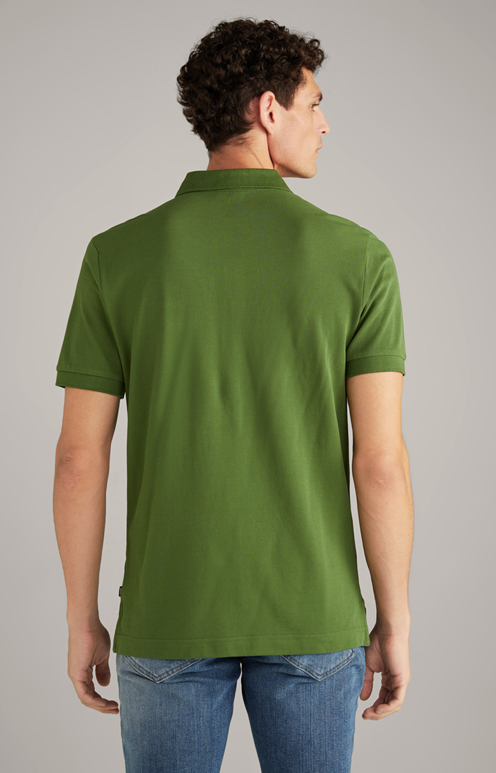 Baumwoll-Poloshirt Primus in Dunkelgrün
