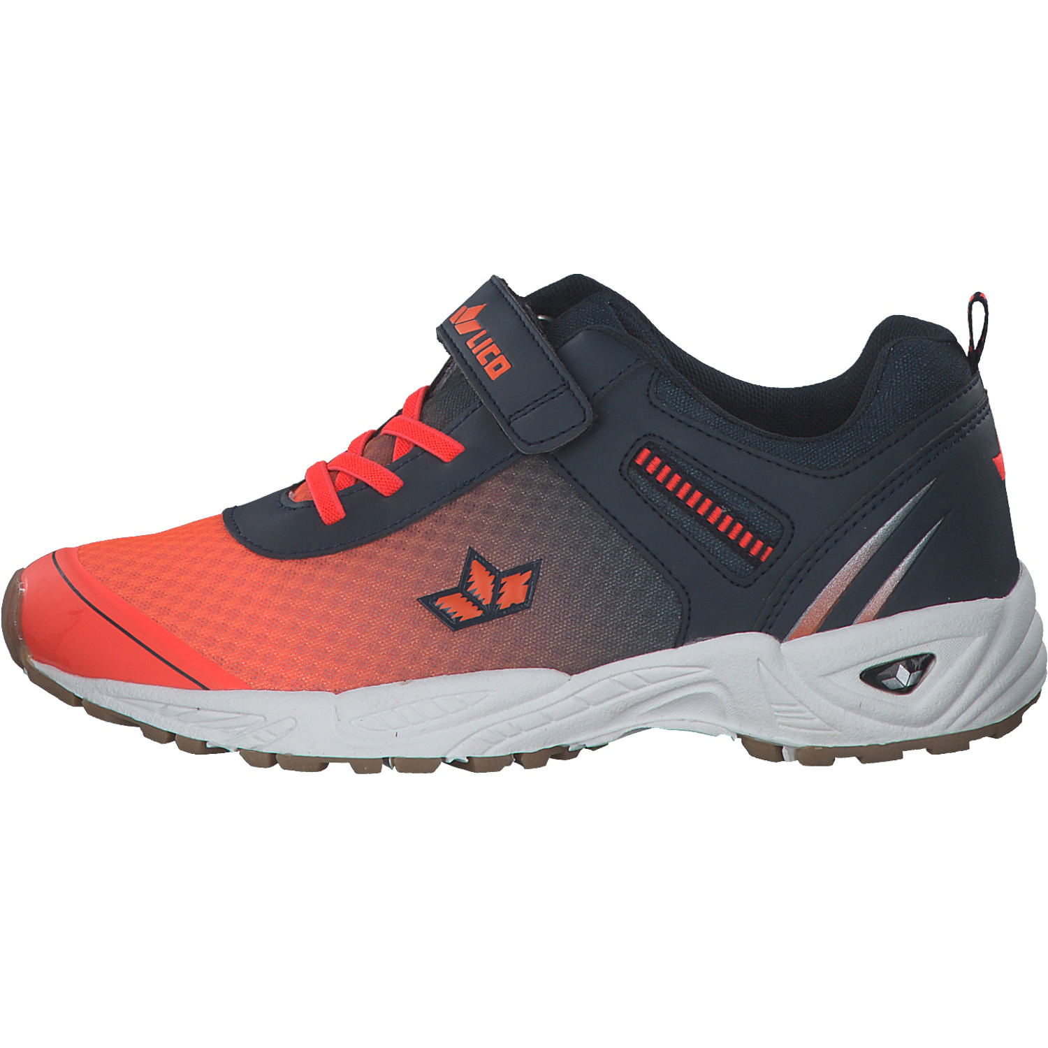 Geka Barney VS M, Sneakers Low, Kinder, orange/marine