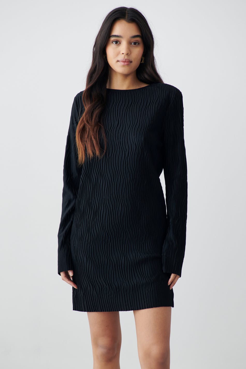 Plisse dress