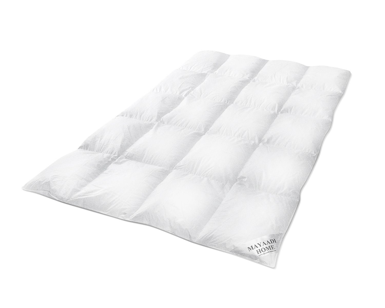 Baumwollbettdecke, HS86 Decke 155x220 cm 2200 Gramm Daunendecke Bettdecke 70% Daunen 30%, Mayaadi Home, Füllung: 70% Daunen, 30% Federn, Bezug: Baumwolle
