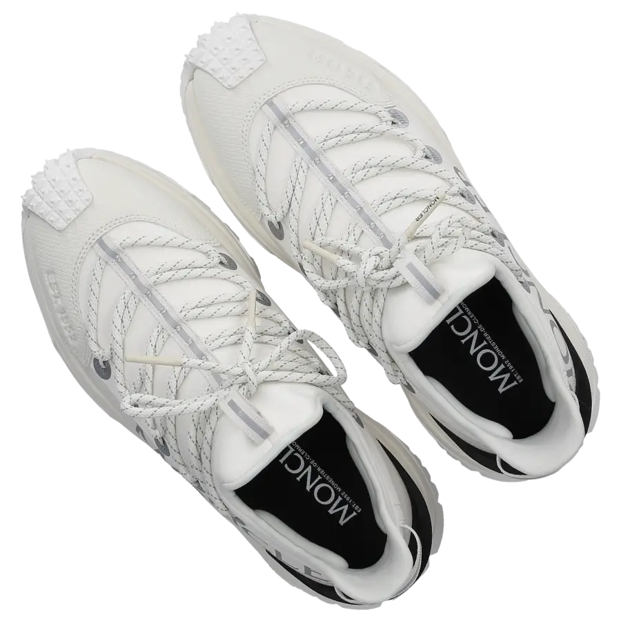 Moncler - Sneaker low TRAILGRIP LITE 2 Kalbsleder - weiß