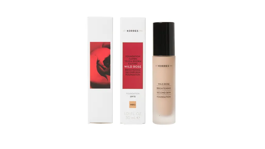 KORRES Wild Rose Foundation 30 ml 2 - beige
