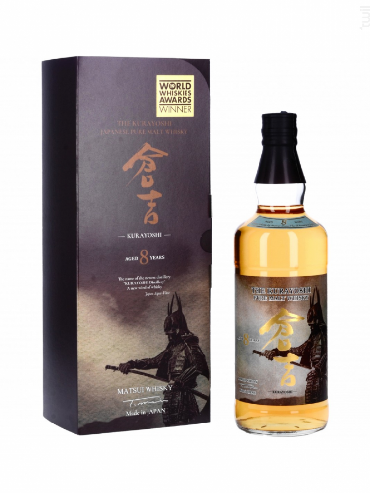 Whisky Kurayoshi The Kurayoshi - Pure Malt - 8 Ans Kurayoshi