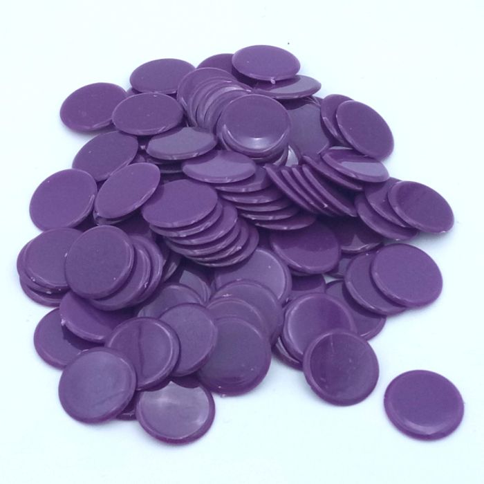 Set ca. 1.000 Spielchips 15mm lila (S0002) - Startpreis 15 EUR