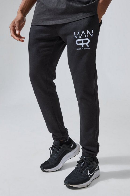 Man Active Jogginghose mit reflektierendem Print