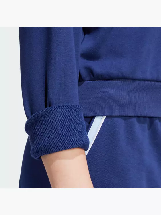 adidas Essentials Color Pop French Terry Crop Quarter-Zip Originals Jacke