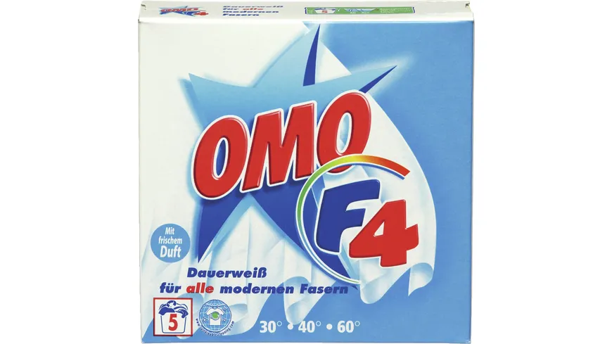 OMO F4 Waschmittel Gardinenweiss