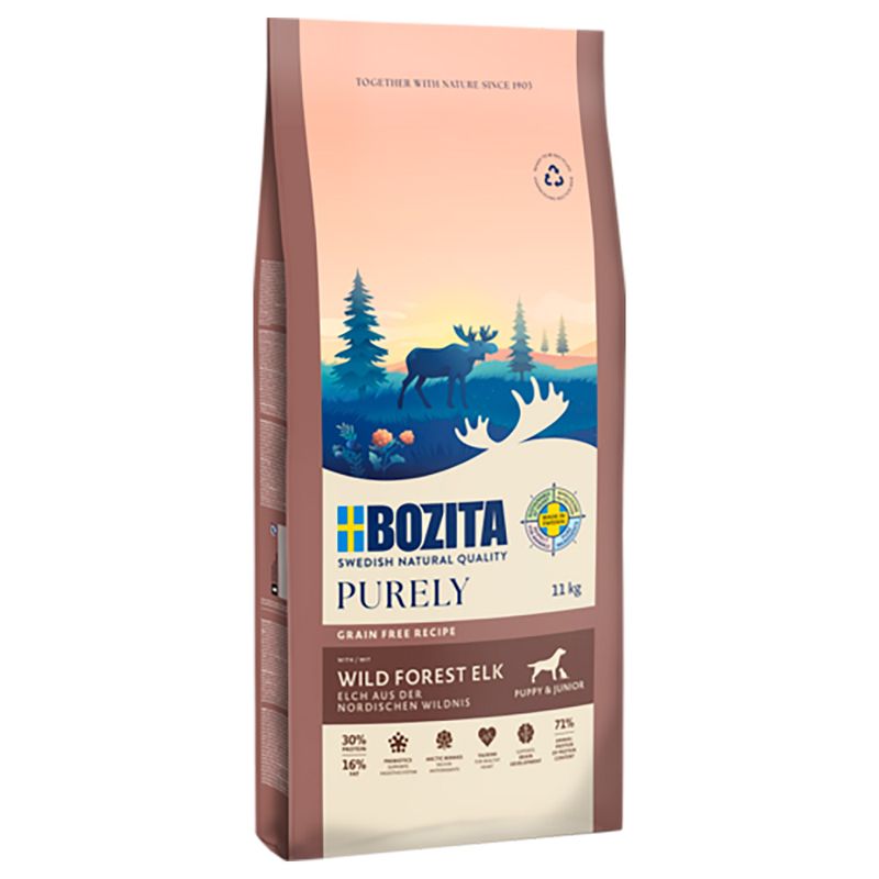 Bozita Dog Purely Grain Free Elch Puppy & Junior
