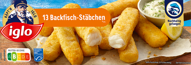 Iglo Backfischstäbchen