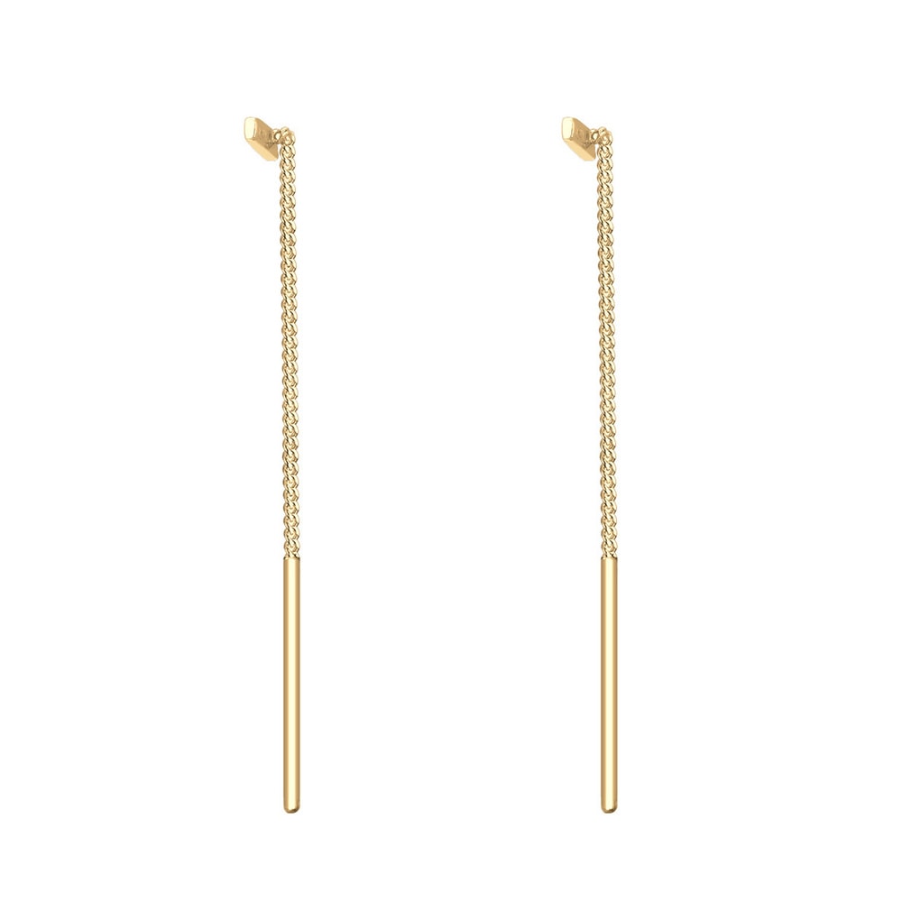 Elli Elli by Julie & Grace Boucles d'Oreilles Femme Tendance Geo Minimalisme - Argent  Boucles d'oreilles