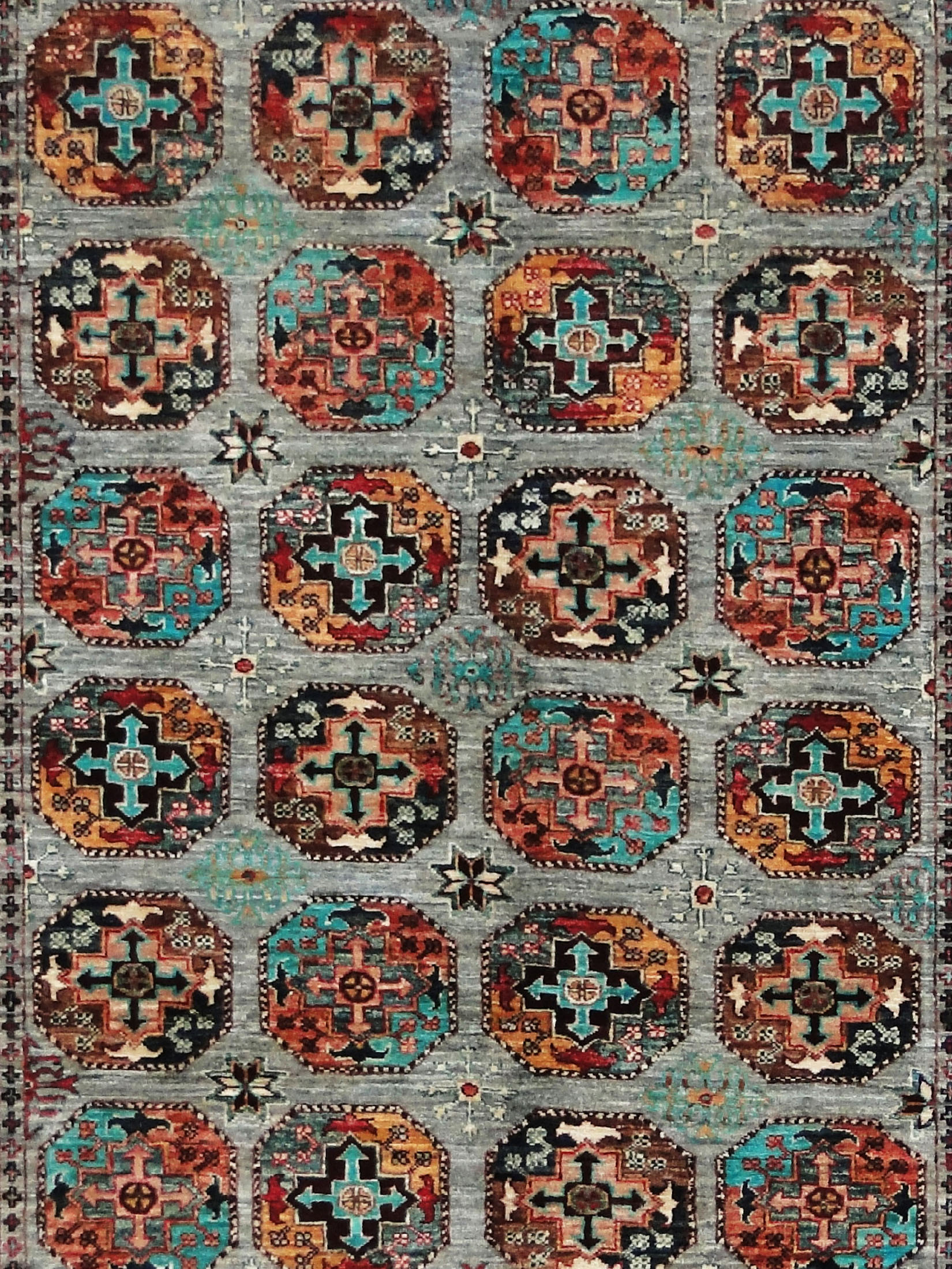 Buchara Ghazni ca. 150 x 252 cm, Unikat / Einzelstück