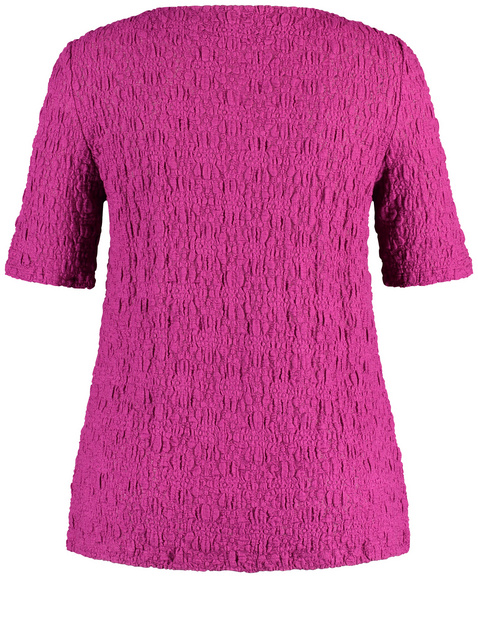 Spitzenshirt mit Bubble-Effekt
