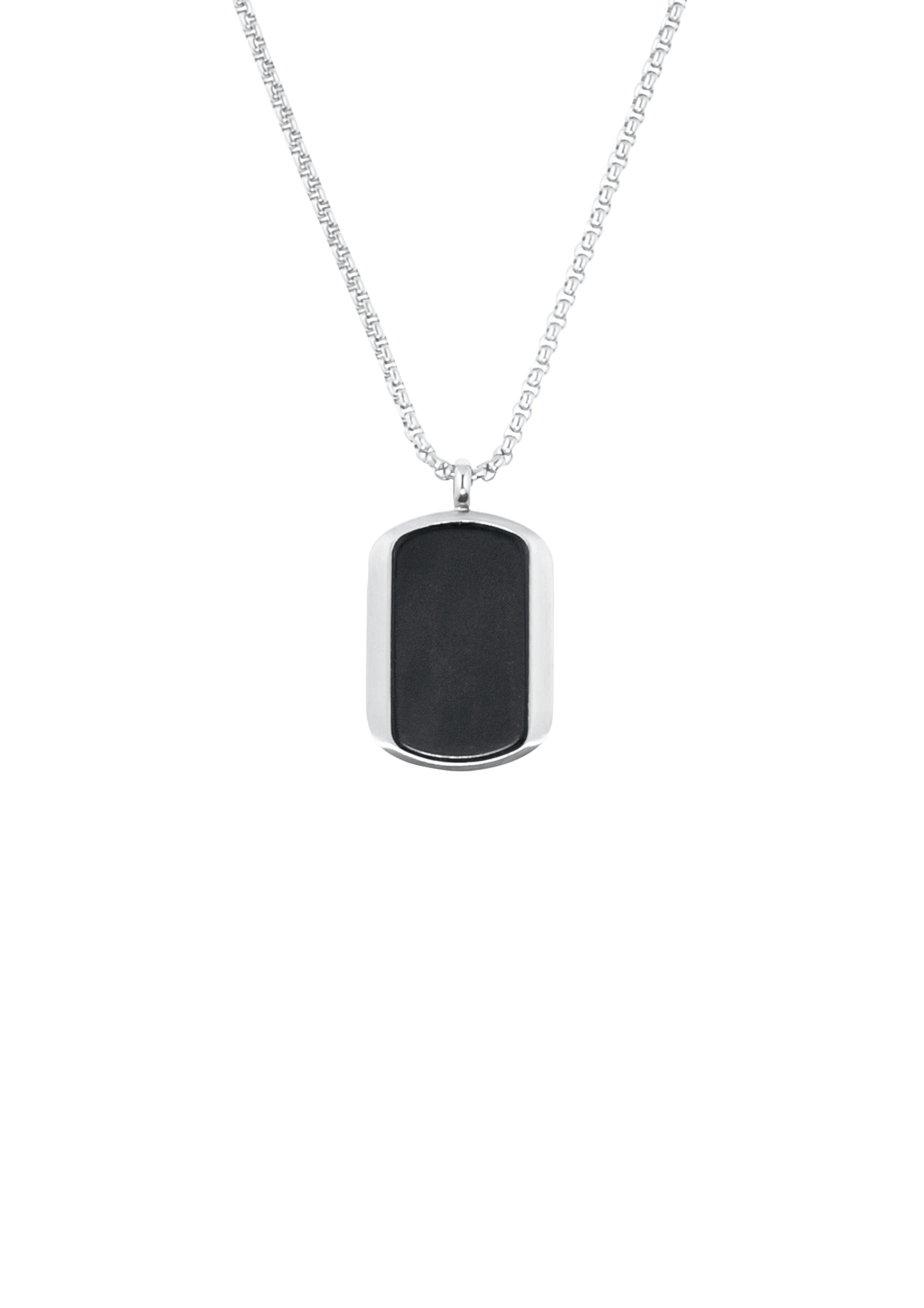 Edelstahlkette mit Dog-Tag-Anhänger  6007951-92B0