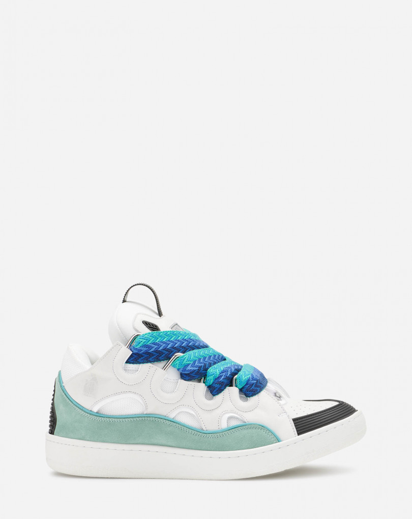 SNEAKERS CURB EN CUIR