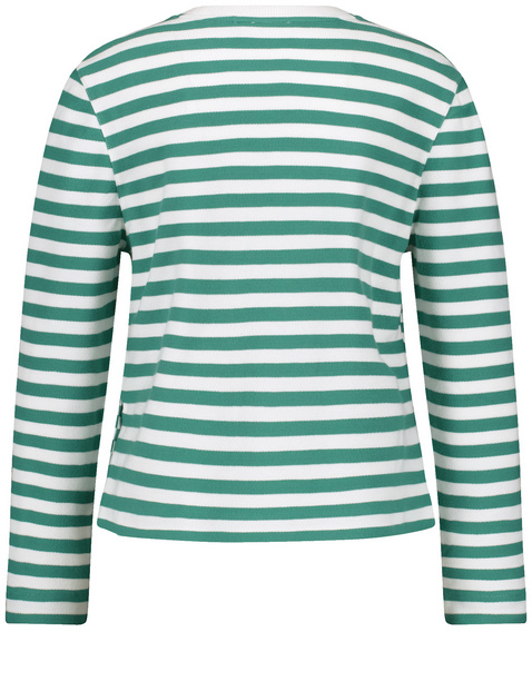 Gestreiftes Langarmshirt