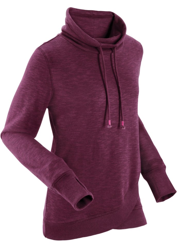Sweatshirt mit Schalkragen