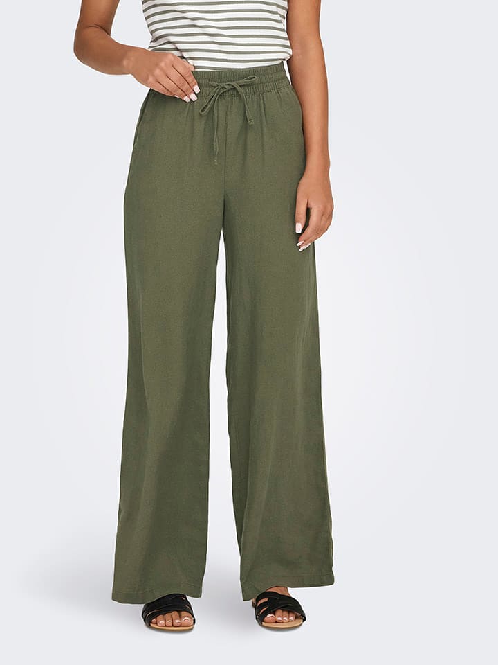 JDY Hose in Khaki günstig kaufen