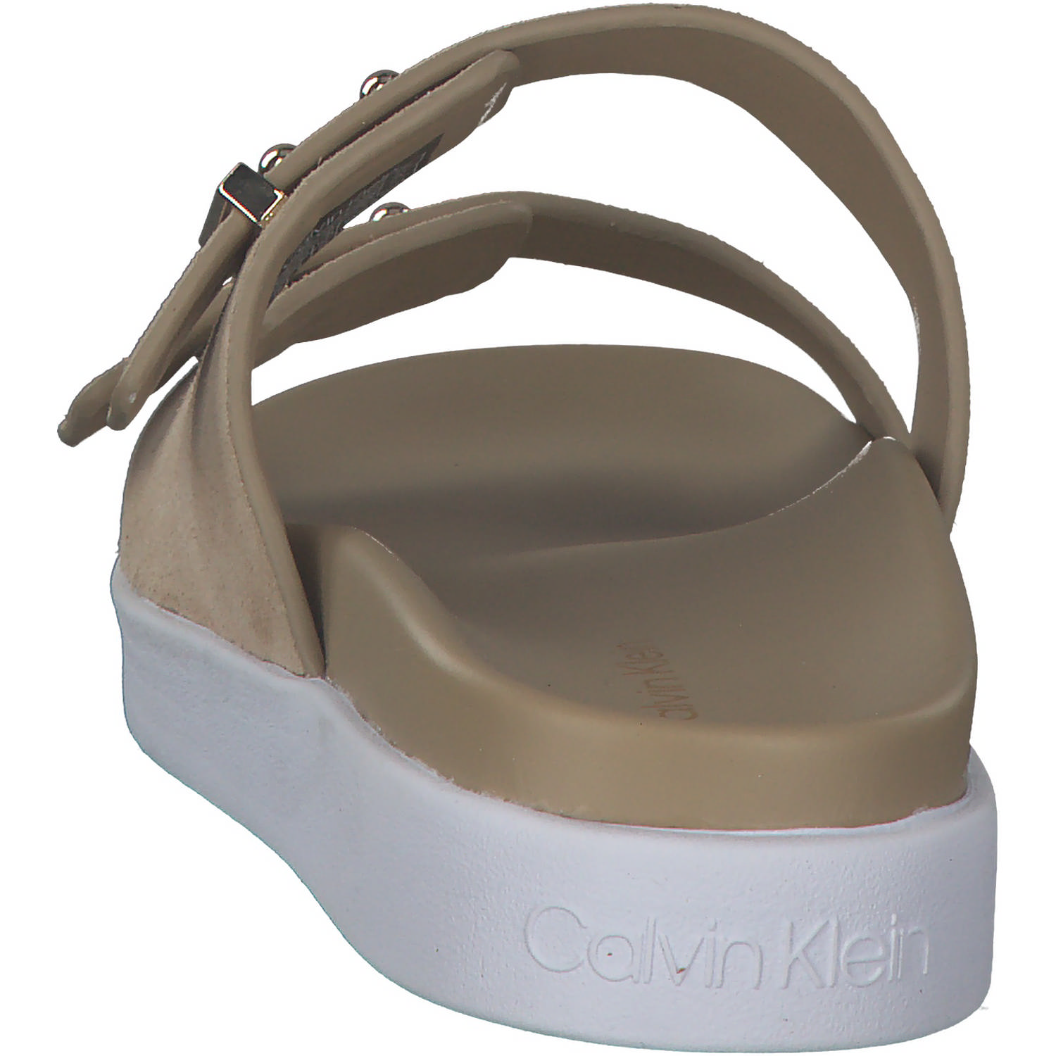 Calvin Klein HW0HW01155+HW0HW01156, Pantoletten, Damen, Beige