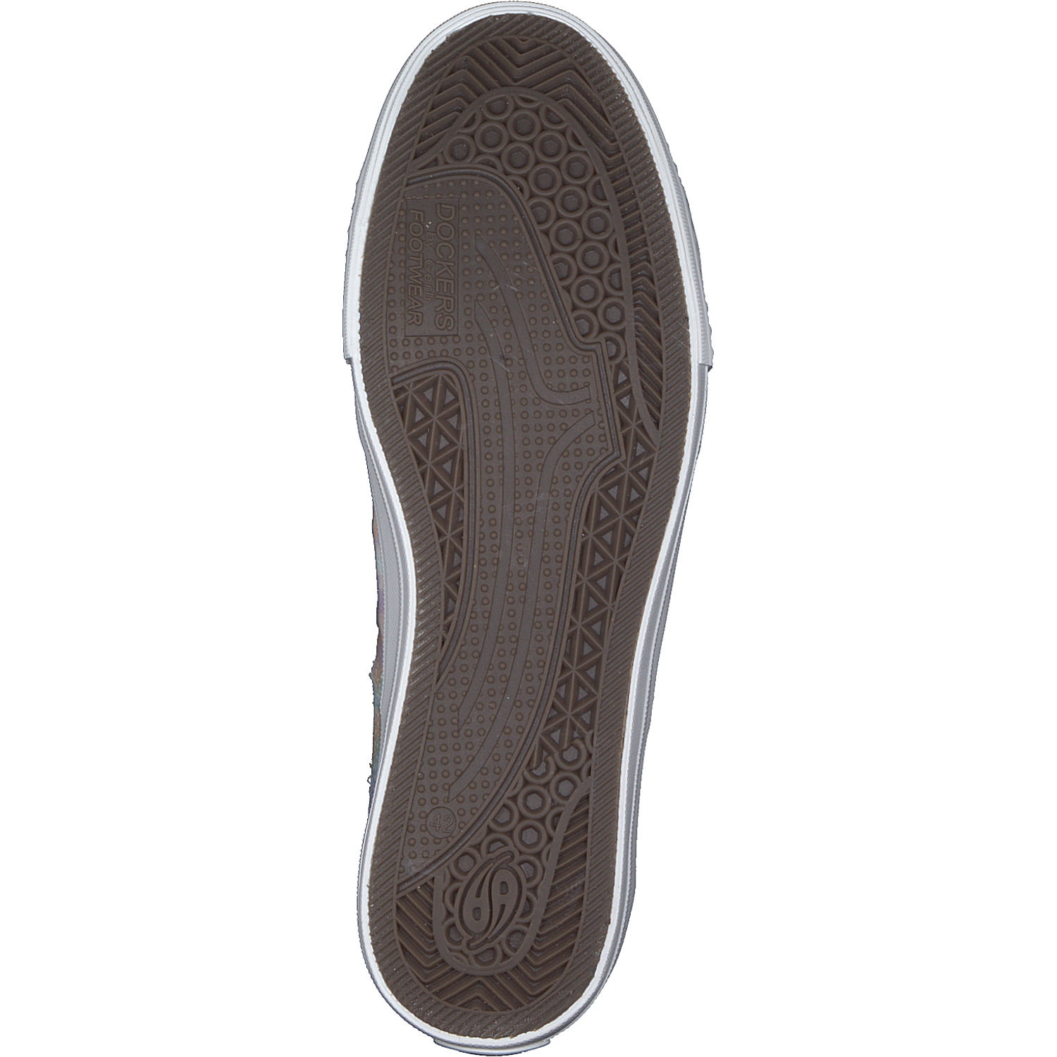 Dockers 40TH201, Schnürschuhe, Damen, blau/multi