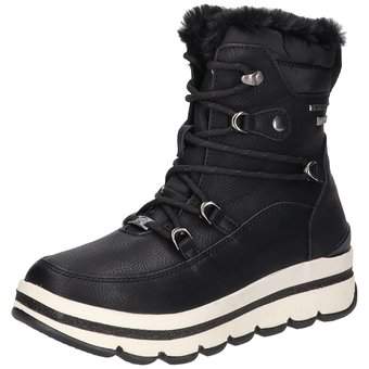Tom Tailor Schneeboots in schwarz