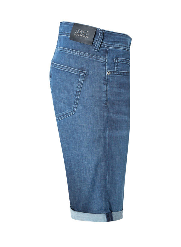 KARL LAGERFELD, Jeansshorts, Baumwolle T400®, dunkelblau