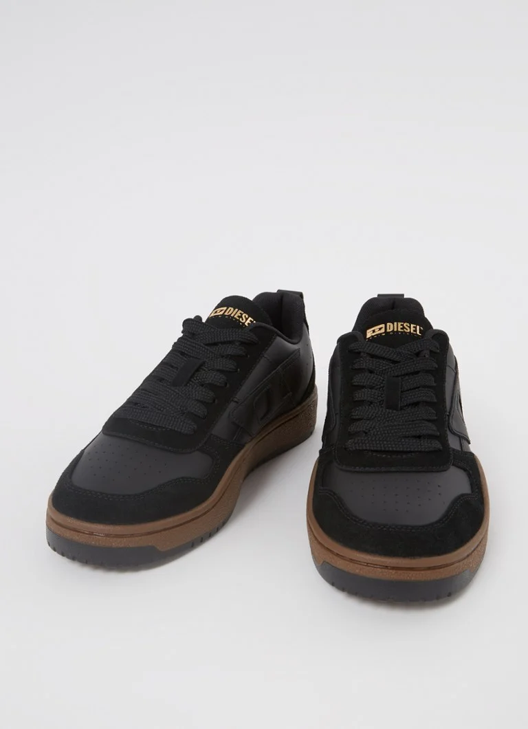 Sneakers Diesel S-Ukiyo V2 in pelle con dettagli in camoscio