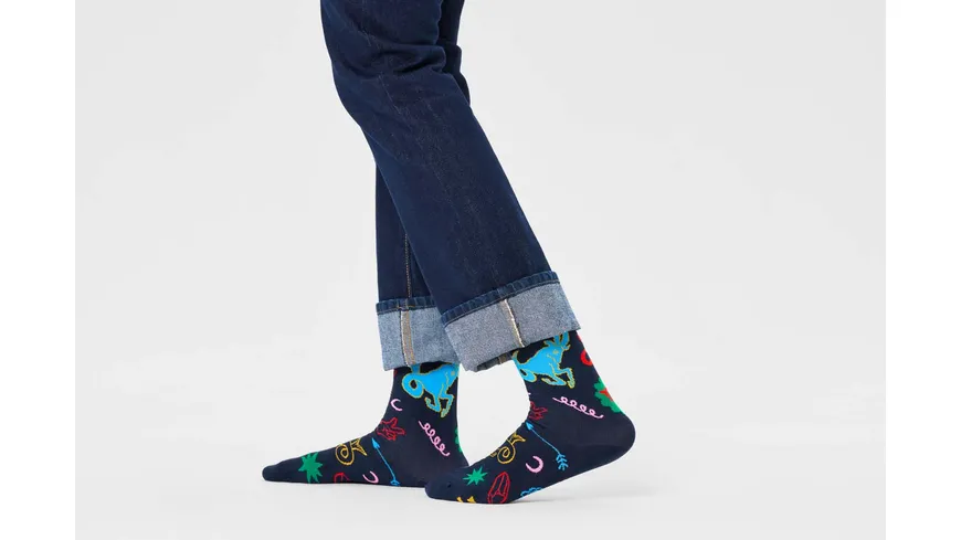 Happy Socks Unisex Socken Capricorn navy