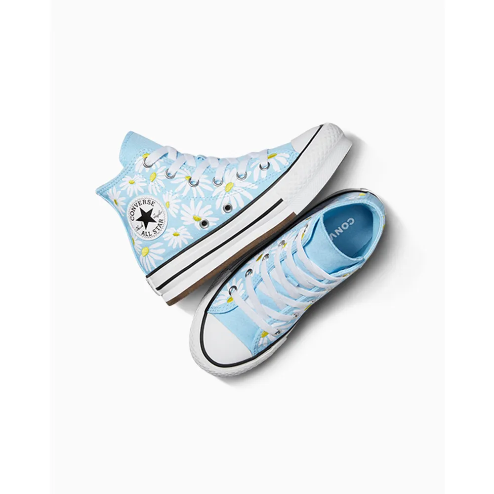 Converse Chuck Taylor All Star Lift Platform Floral A06338C / blau