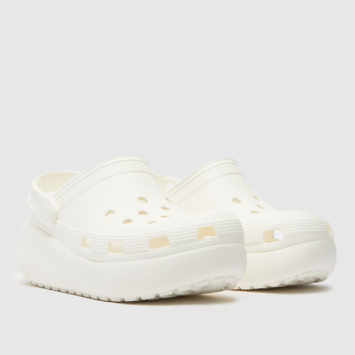 Crocs fehér Cute Crush klumpa Lány Ifjúsági Szandál