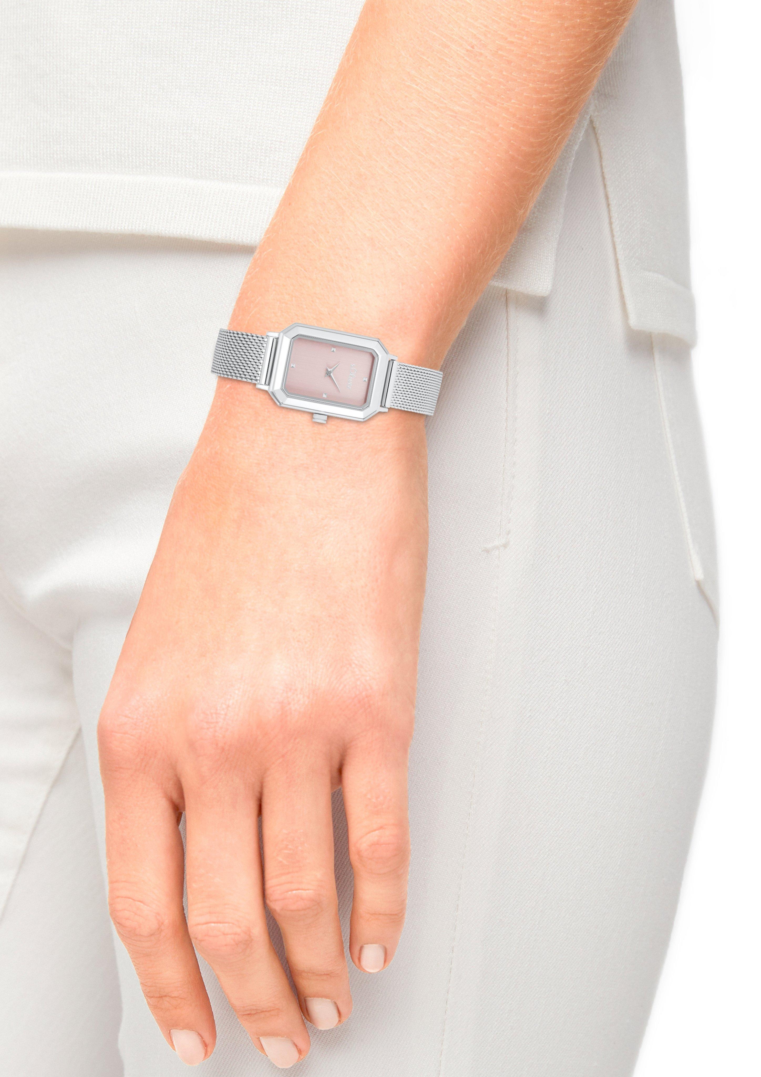 Uhr mit Mesharmband  6007943-92B0