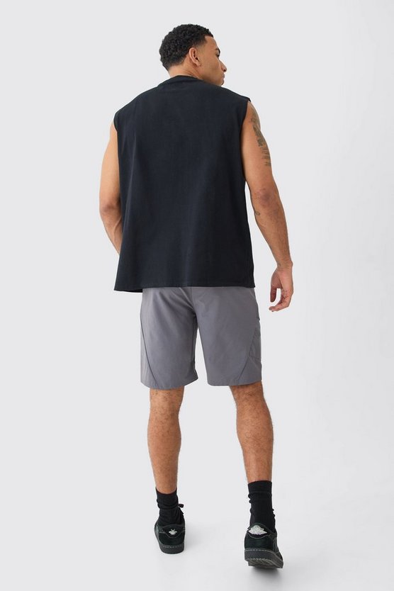 Elastische Stretch-Shorts