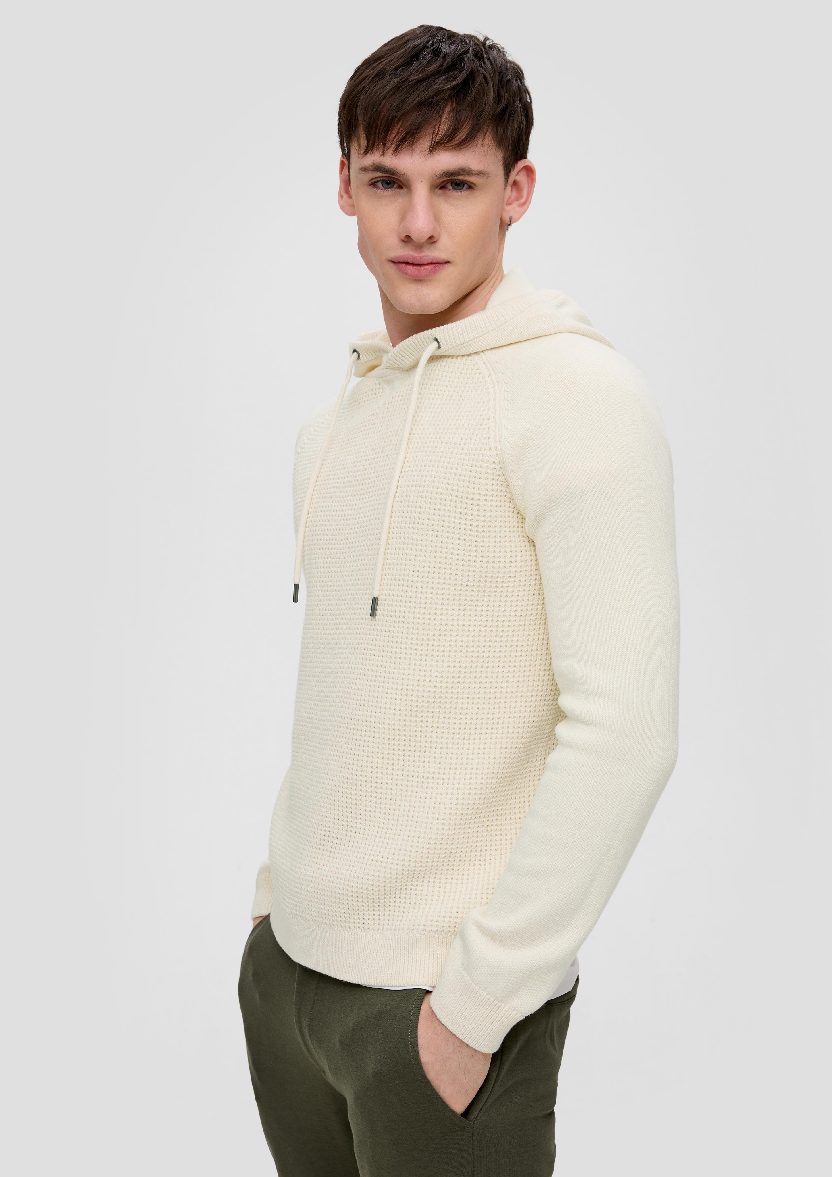 Strickpullover mit Kapuze  2145233-01W0