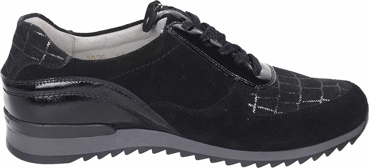 WALDLÄUFER Sneaker schwarz D.-Schnürer-H