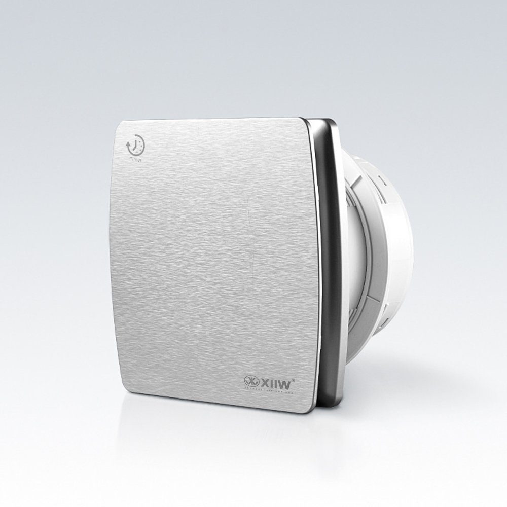 XERSEK Wandventilator Badlüfter Wandlüfter Ventilator Feuchtesensor Timer