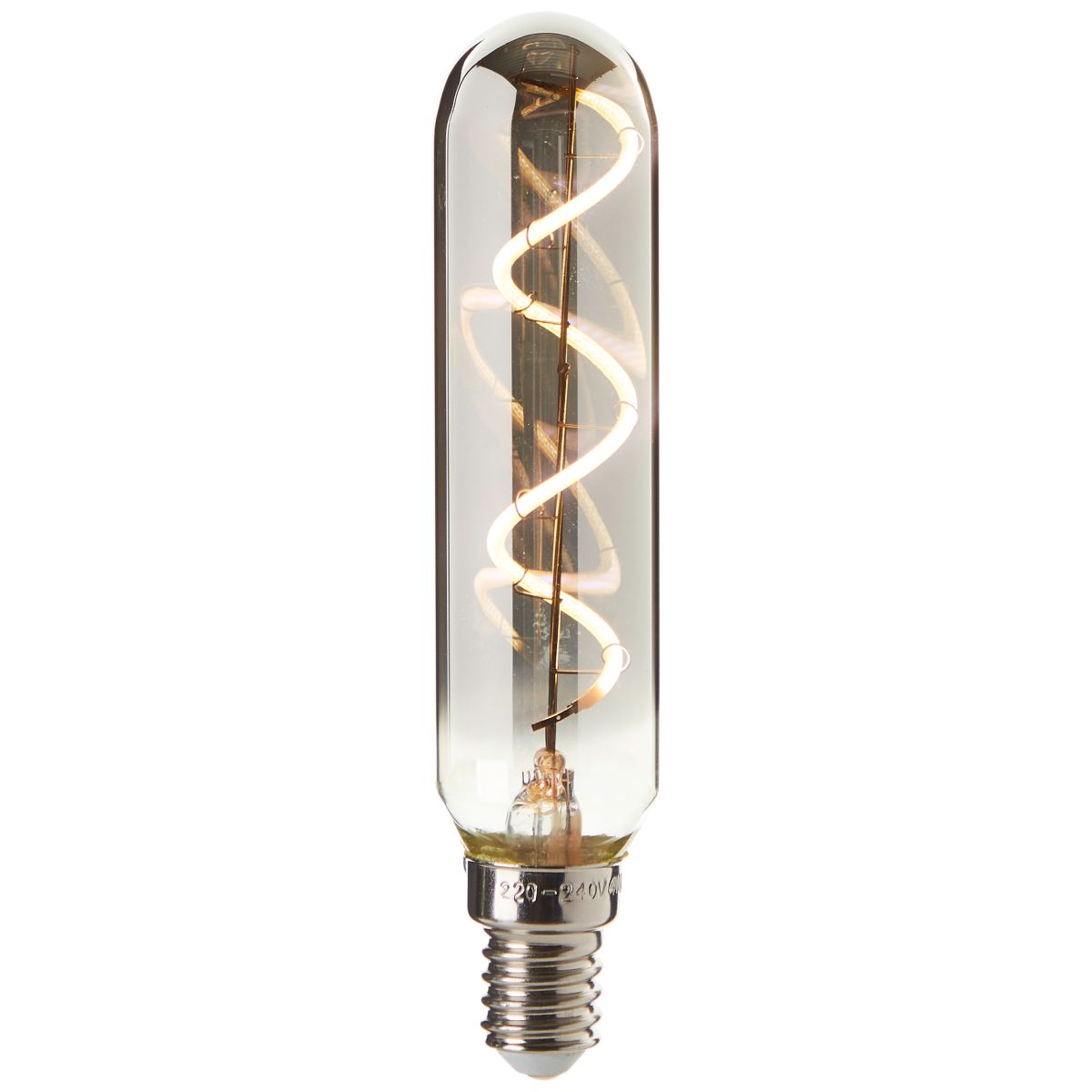Brilliant E14 LED Filament Leuchtmittel Rauchglas