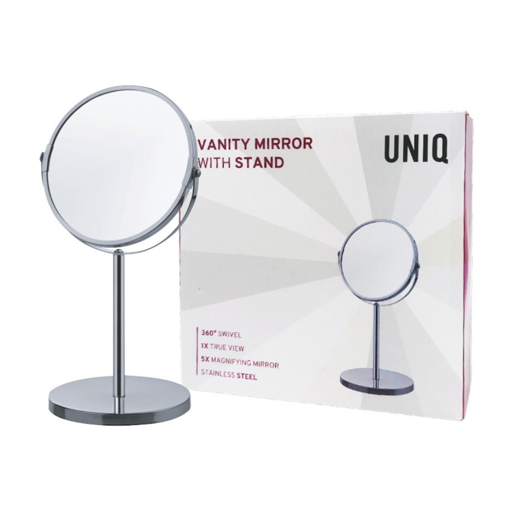 UNIQ UNIQ Miroir cosmétique avec grossissement 5X Miroir